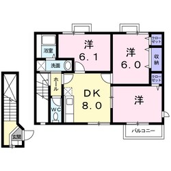 フトゥールムⅡの物件間取画像